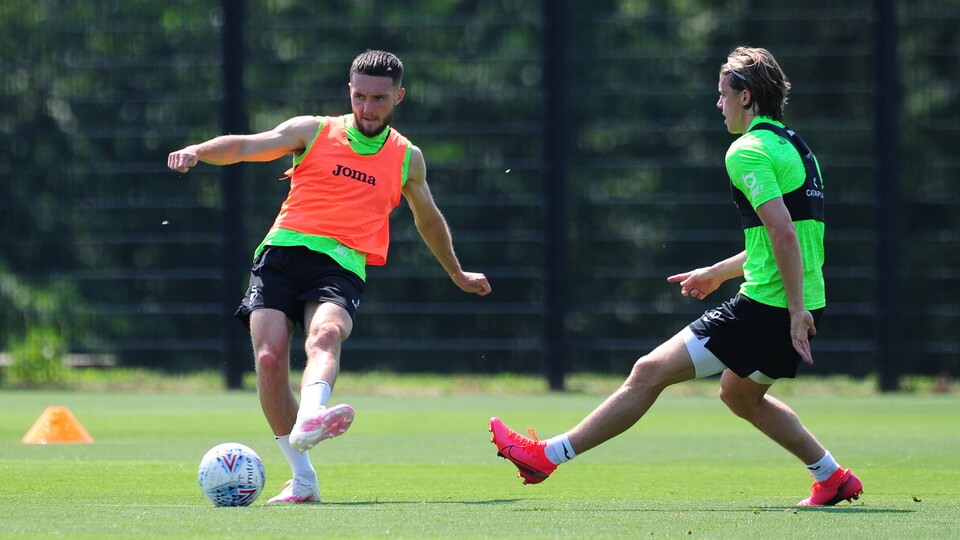 Swansea City training