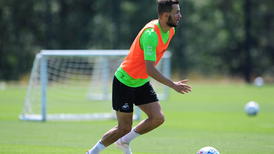 Swansea City training