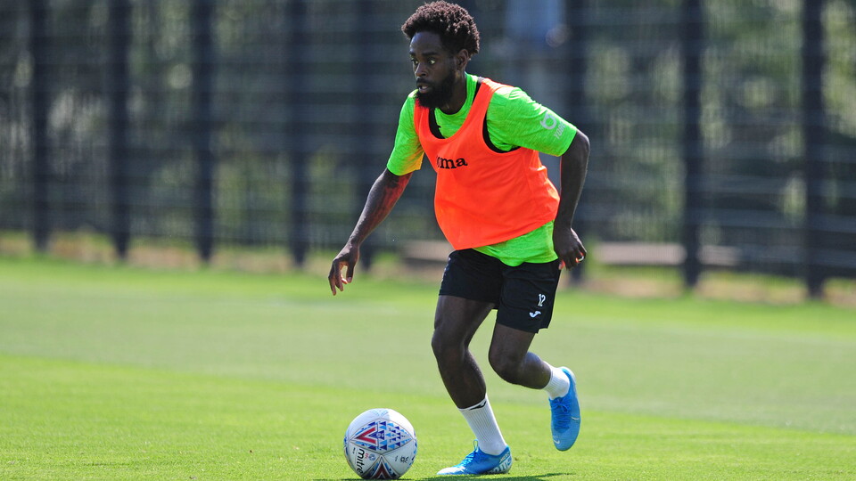 Swansea City training