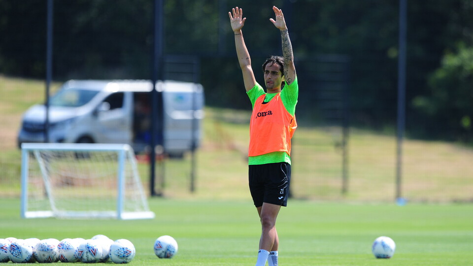 Swansea City training