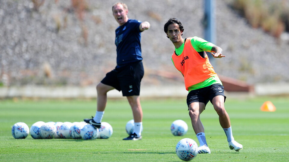 Swansea City training