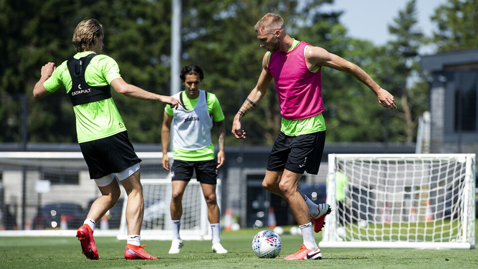 Swansea City training