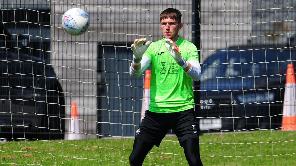 Swansea City training