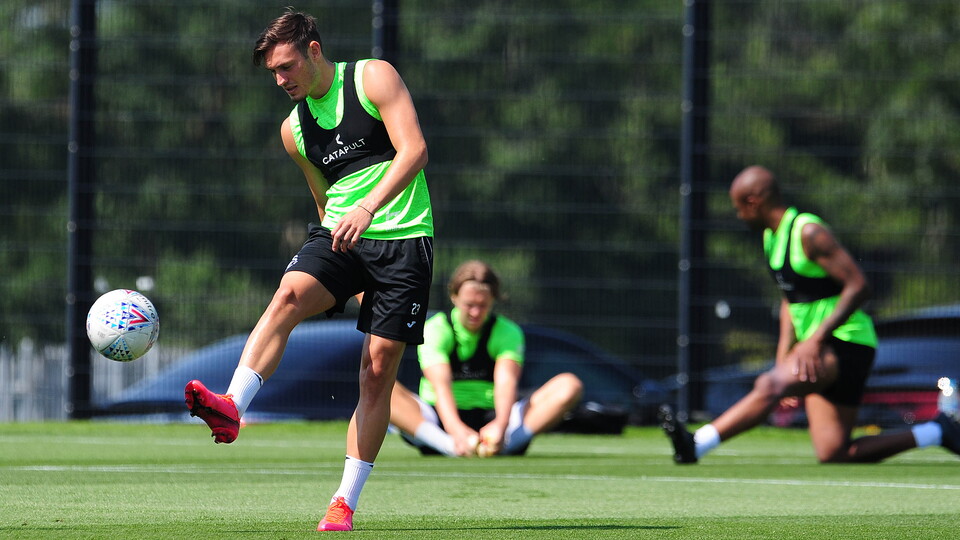 Swansea City training