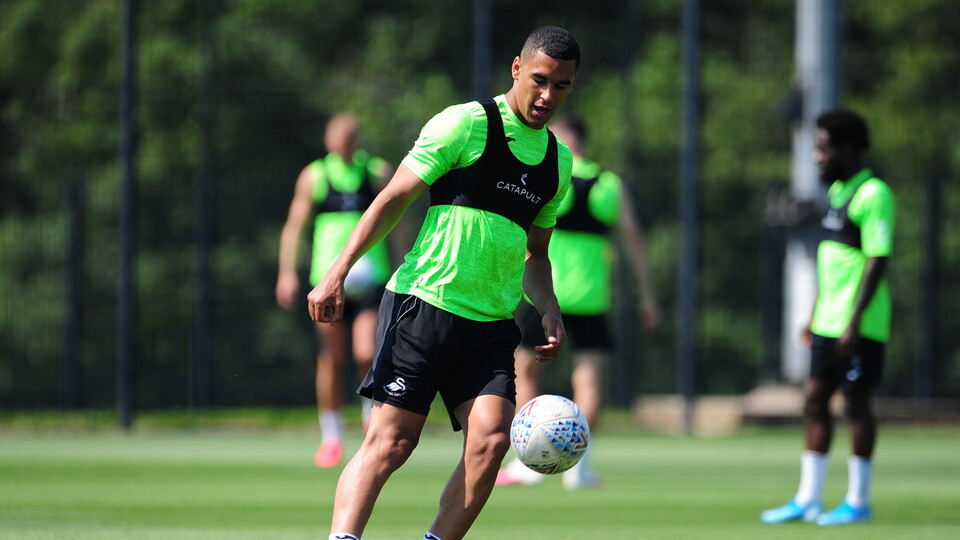 Swansea City training