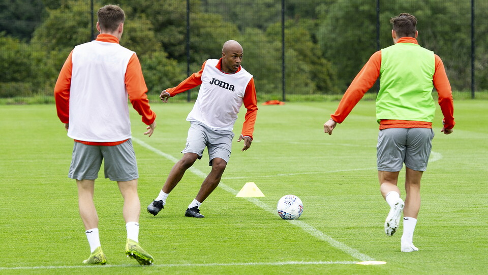 Swansea City training