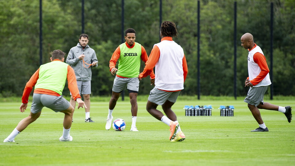 Swansea City training
