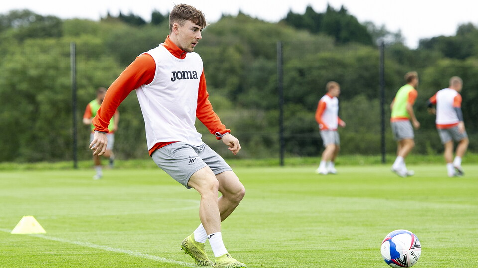 Swansea City training