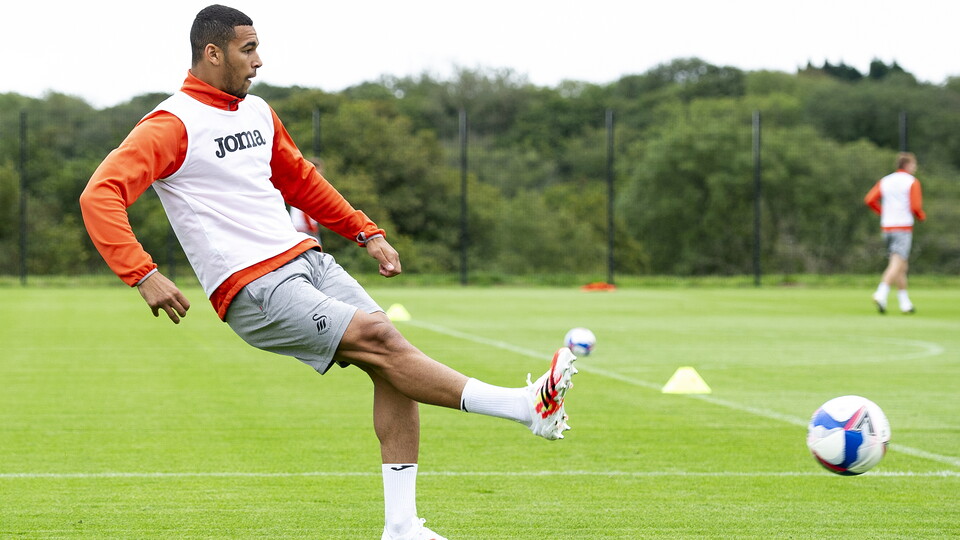 Swansea City training