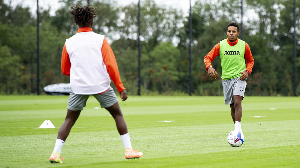Swansea City training