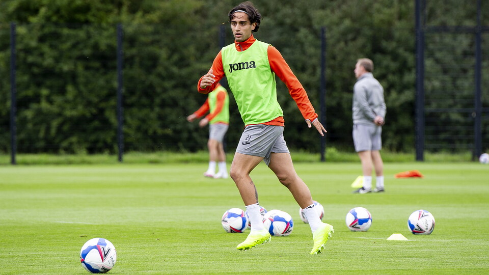 Swansea City training