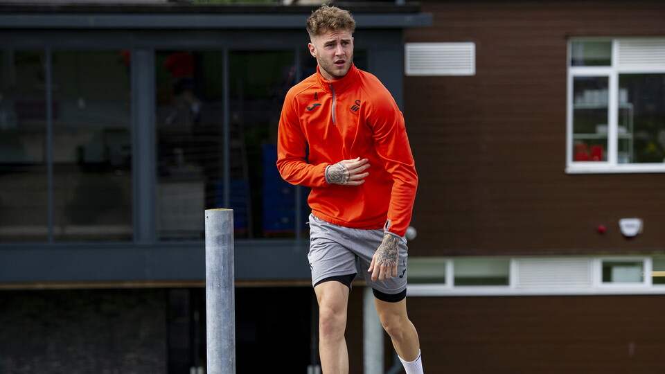 Swansea City training