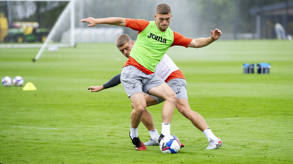 Swansea City training
