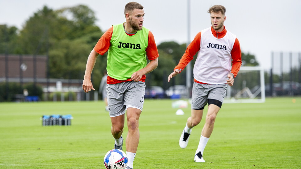 Swansea City training