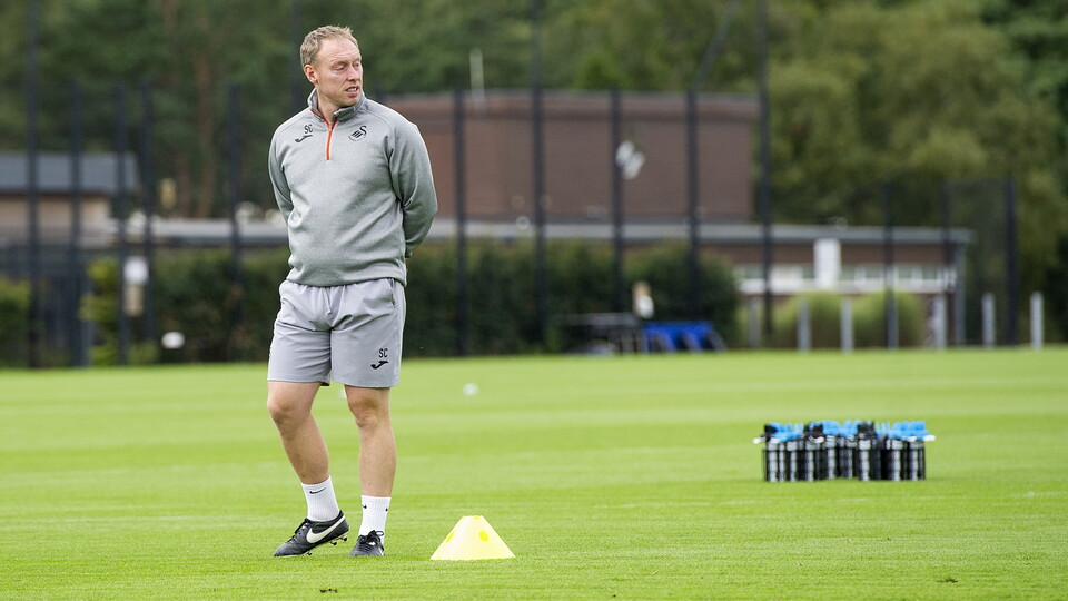 Swansea City training