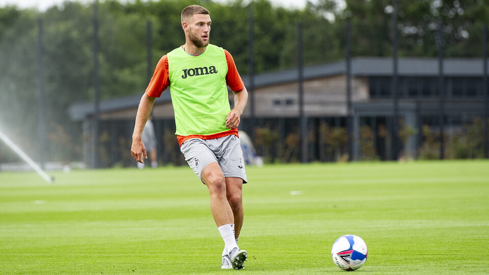 Swansea City training