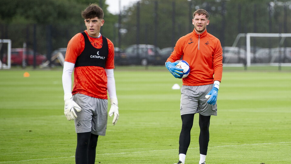 Swansea City training