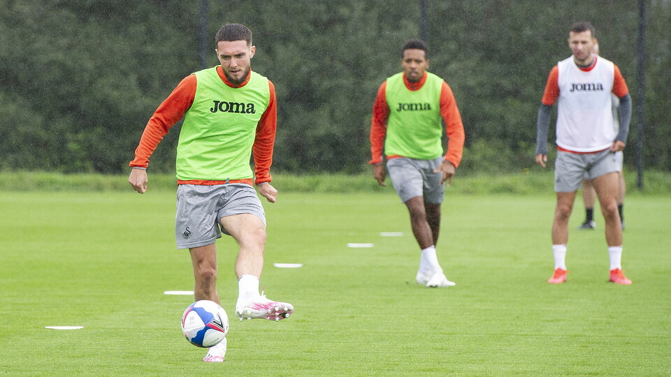 Swansea City training