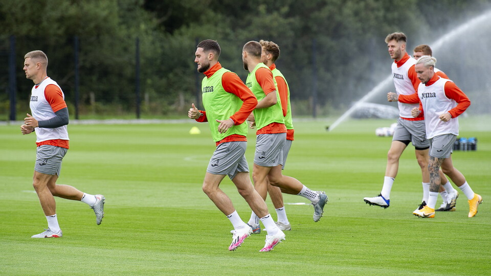 Swansea City training