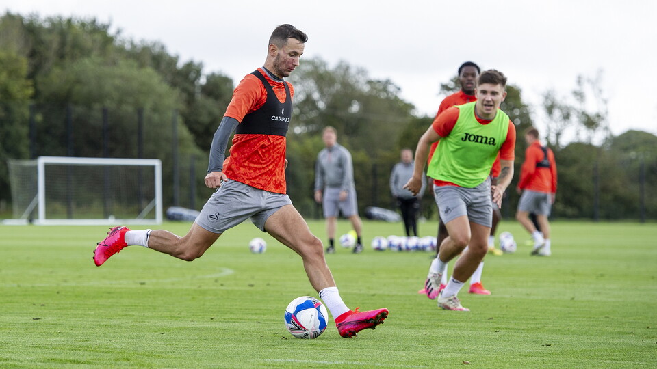 Swansea City training