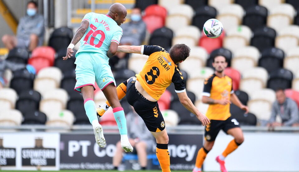 Newport County v Swansea City