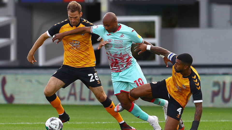 Newport County v Swansea City