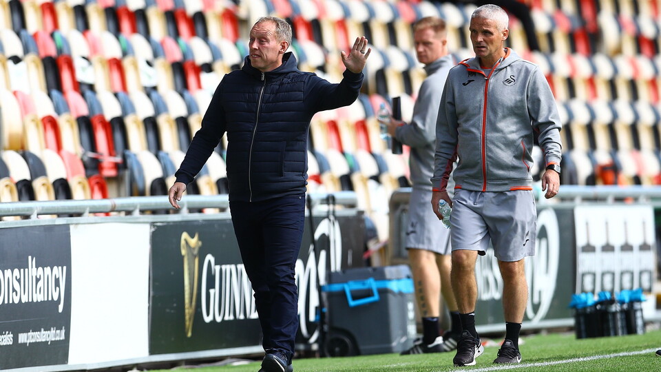 Newport County v Swansea City