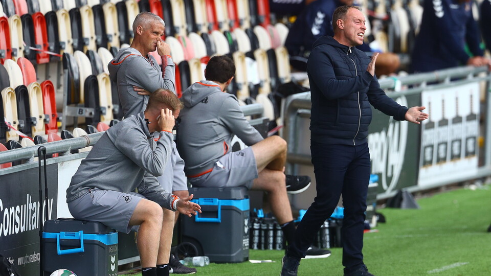 Newport County v Swansea City