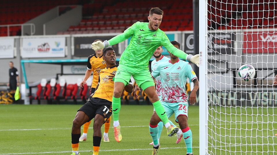 Newport County v Swansea City