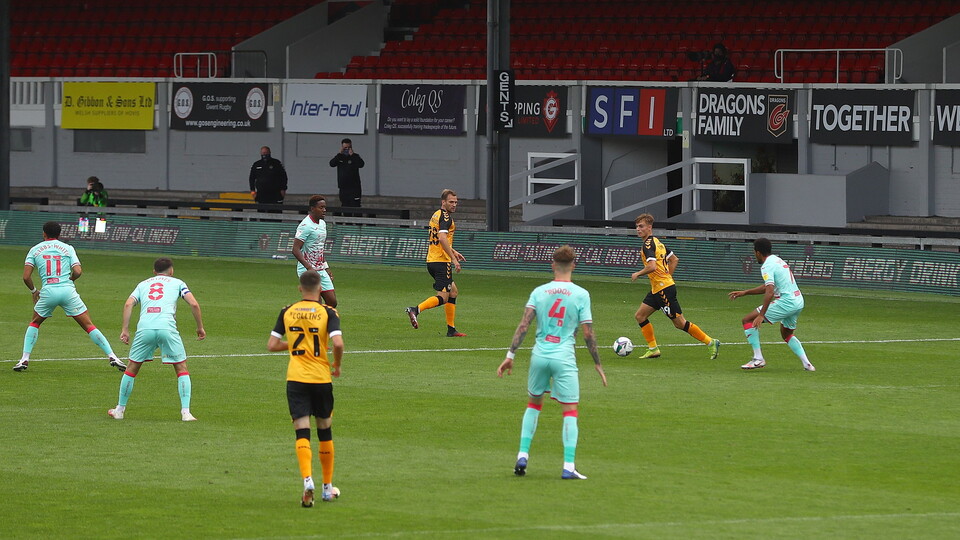 Newport County v Swansea City