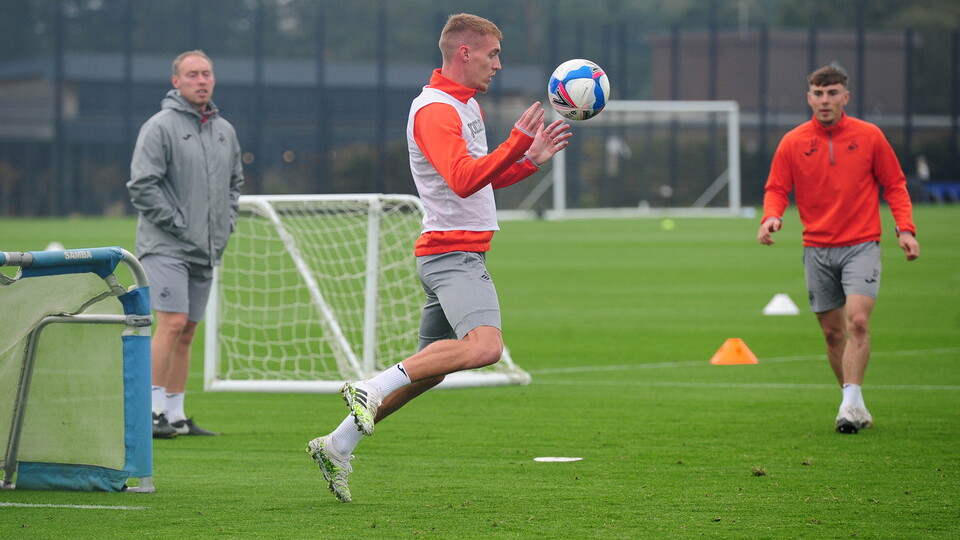 Swansea City training