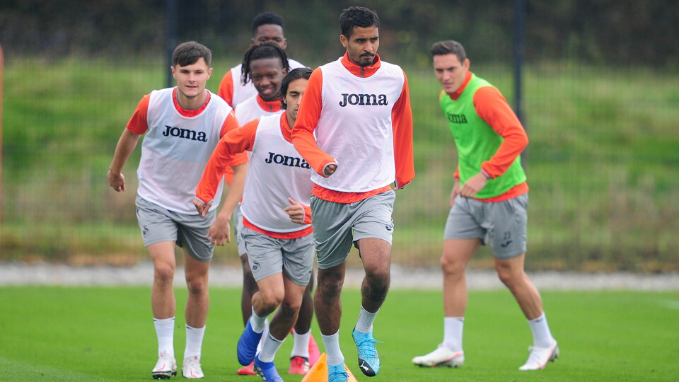 Swansea City training
