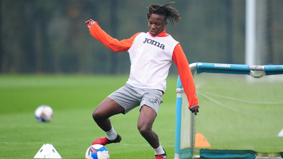 Swansea City training