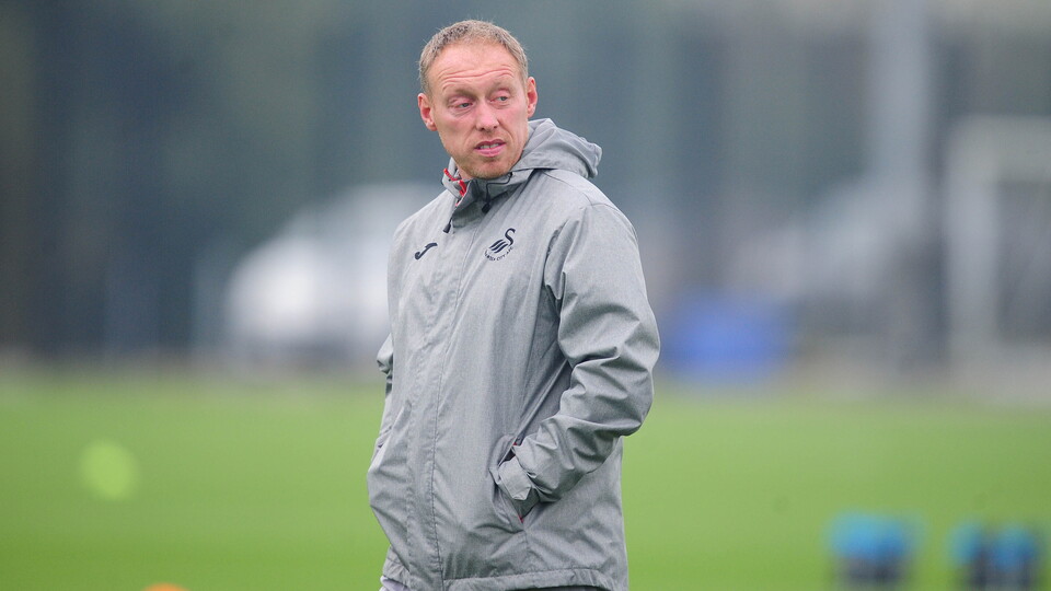 Swansea City training