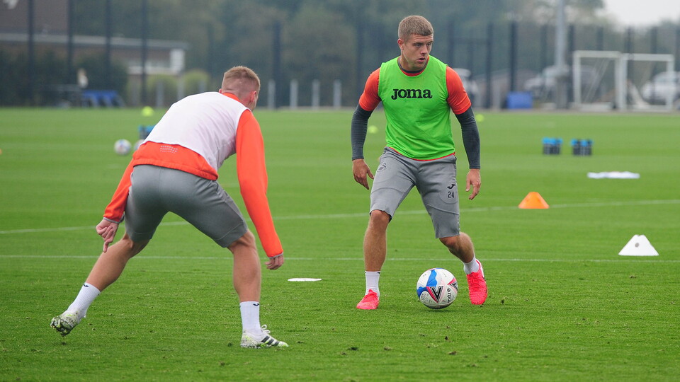 Swansea City training