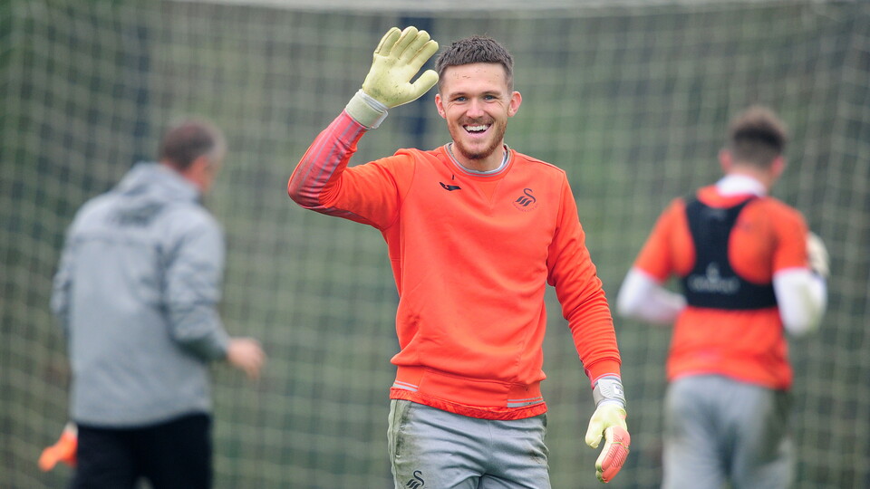 Swansea City training