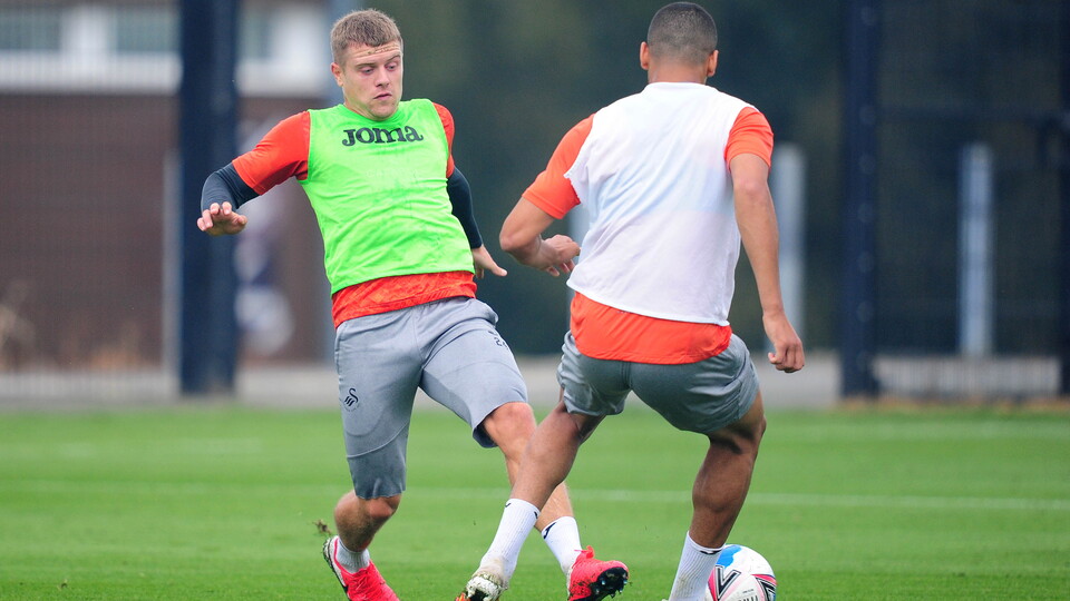 Swansea City training