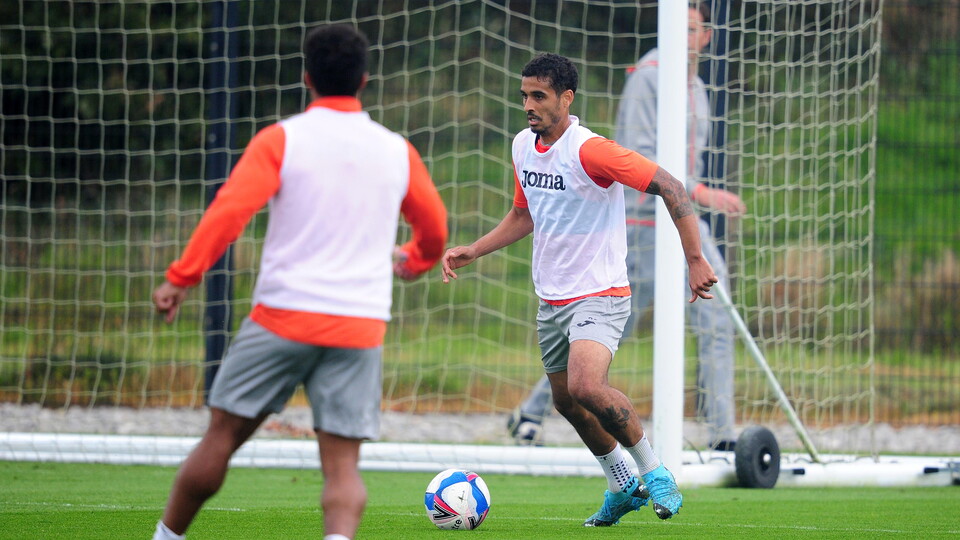 Swansea City training