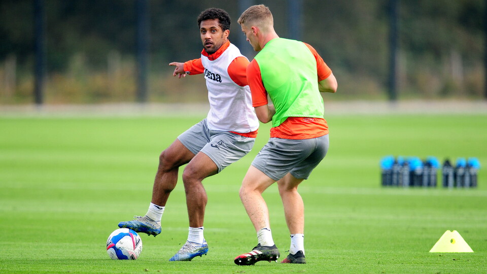 Swansea City training