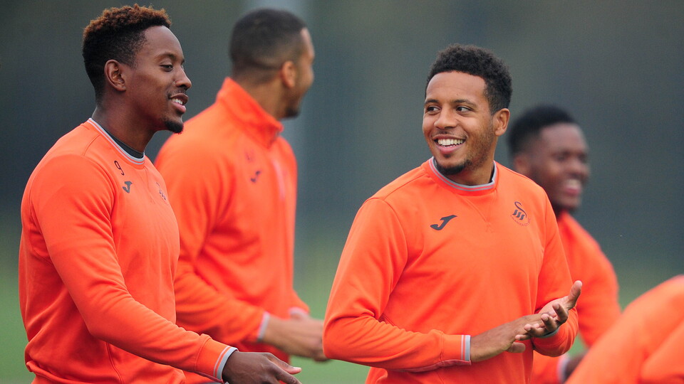 Swansea City training
