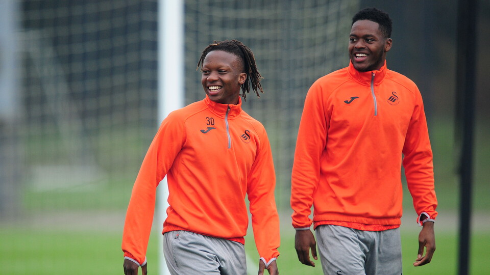 Swansea City training