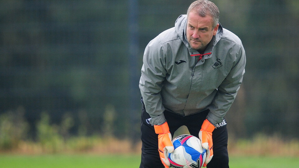 Swansea City training