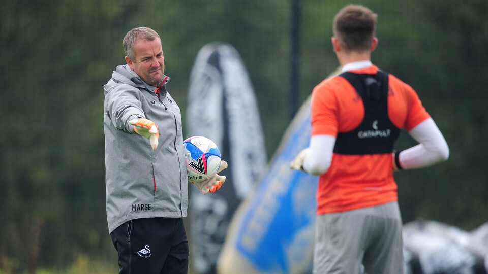 Swansea City training