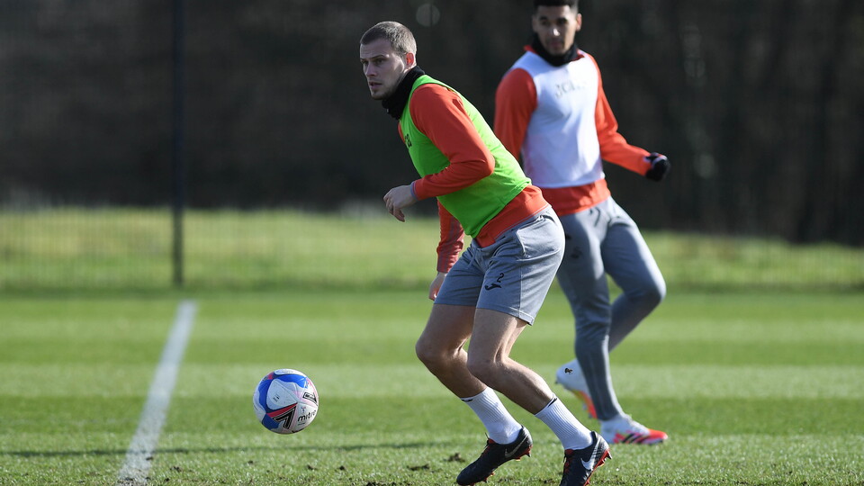 Swansea City training