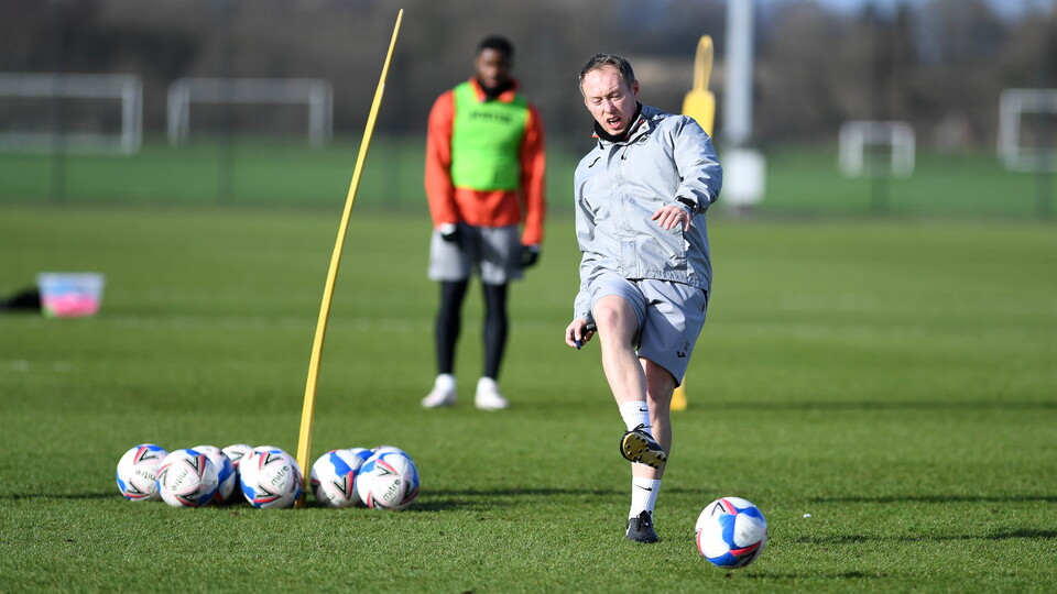 Swansea City training