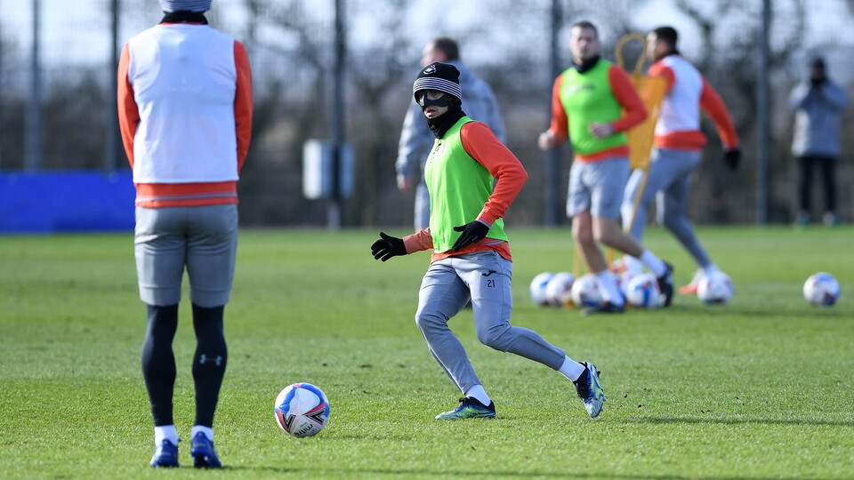 Swansea City training