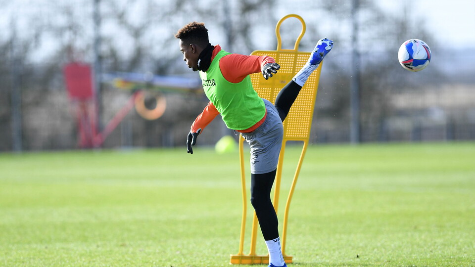 Swansea City training