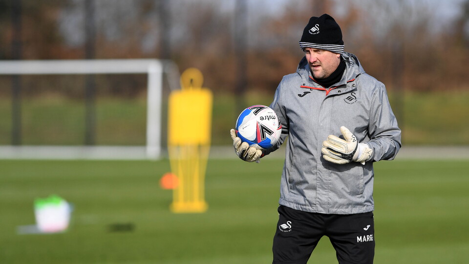 Swansea City training
