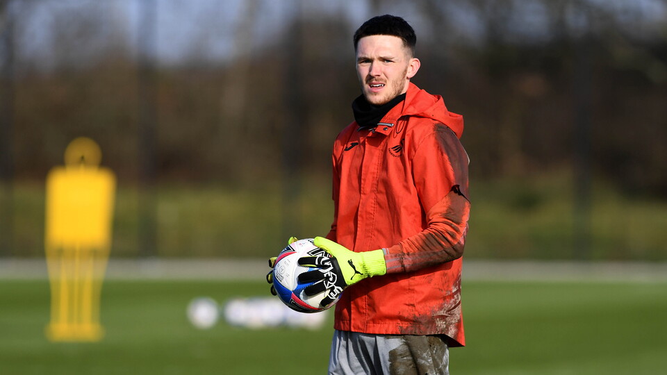 Swansea City training