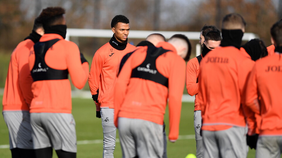 Swansea City training